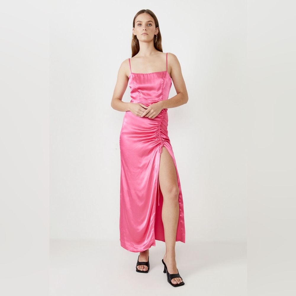 Bardot Zadie Rouched Midi Dress‎